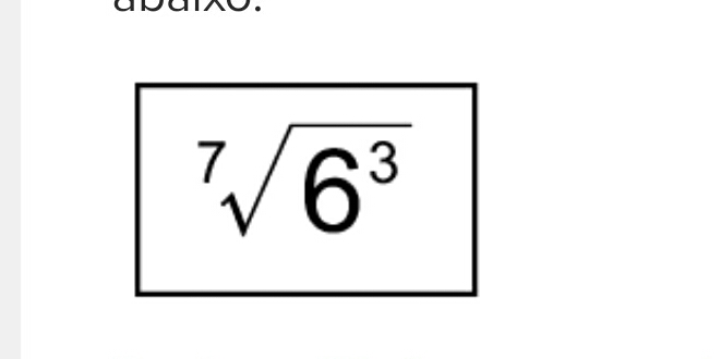 ^7sqrt(6^3)