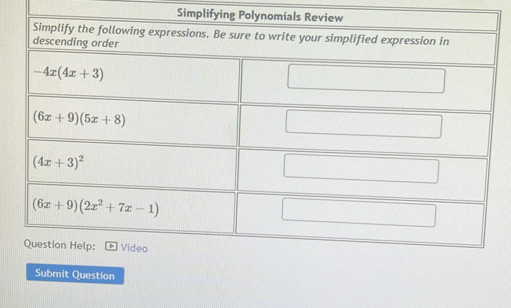 Simplifying P
ion