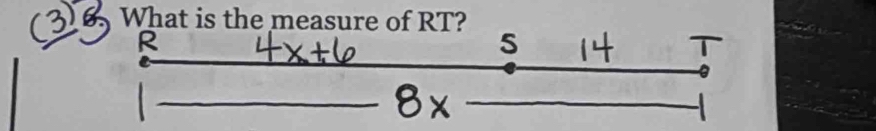 What is the measure of RT?
a

s