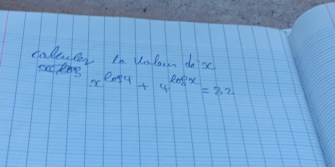 talker in Ko lon do x
ClO'xcos x+4^(cos x^32)=32