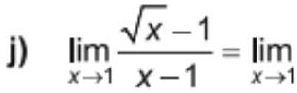 limlimits _xto 1 (sqrt(x)-1)/x-1 =limlimits _xto 1