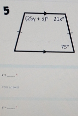 x= _ +
Your af socer
y= _