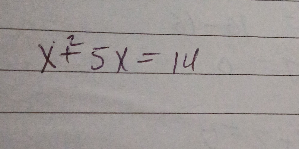 x+^25x=14