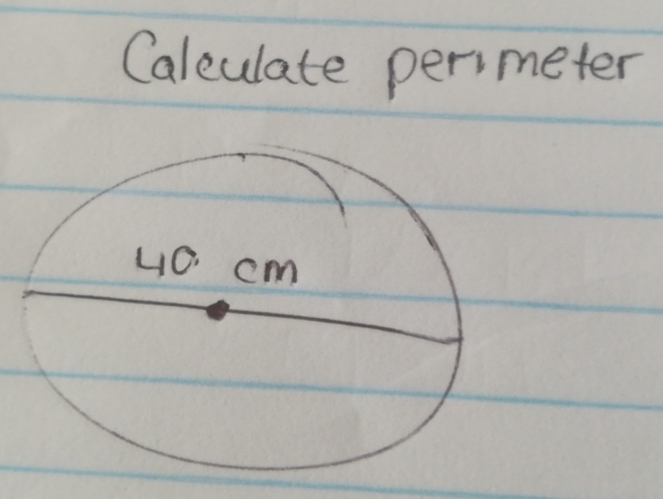 Caleulate perimeter