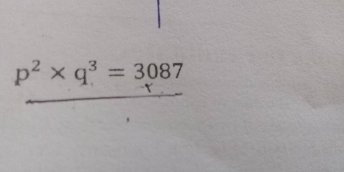 p^2* q^3=3087