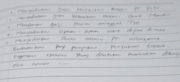 pelenyocaton Jase kesbriran mea Pr PlN 
I pforopadaten jose Posonban meat Beat peond. 
3 releber gay Powind meraged ToM 
A qaryadientean Seporte - Seport untot dijunt mad 
5. pacnyediton Semen melas pr indocement 
Badasor rom Pay ponyorton-pentatoon texebut. 
tegeew (tonom Yong diaturan pemintan ditumic 
och nomer