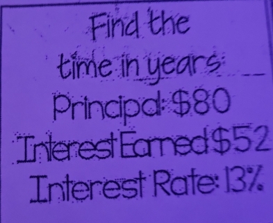 Tnle 
I 
Interest Rate: 13%