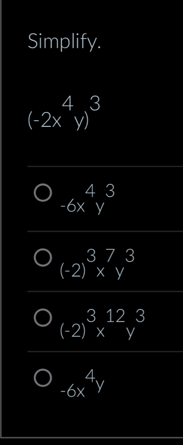 Simplify.
 3x^2/4 