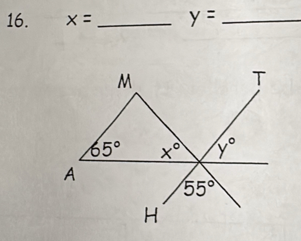 x= _ y= _