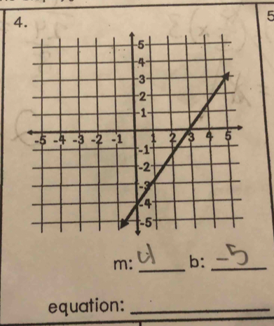 5
m : _b:_ 
equation:_