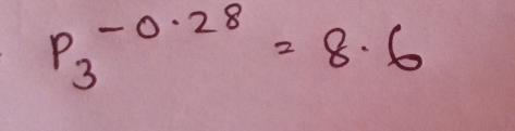 P_3^(-0.28)=8.6