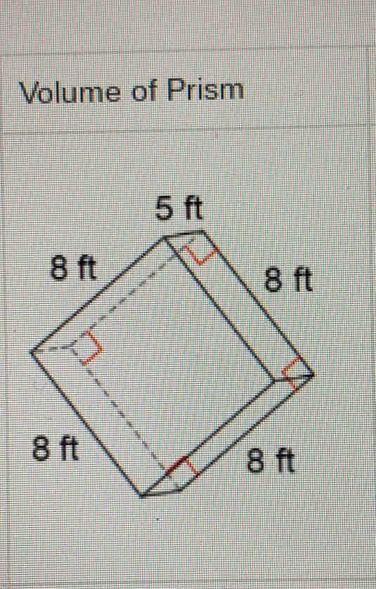 Volume of Prism