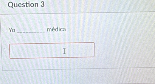 Yo _médica