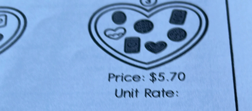 Price: $5.70
Unit Rate: