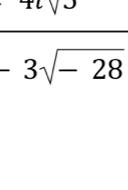 frac -3sqrt(-)