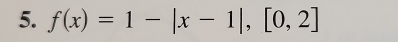 f(x)=1-|x-1|,[0,2]