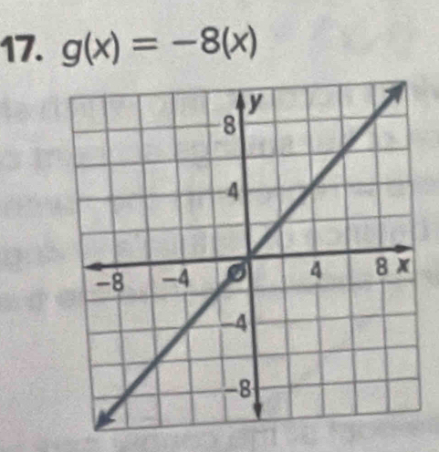 g(x)=-8(x)