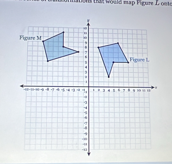 ormations that would map Figure L onto