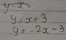 y-x
-
y=x+3
y_5-2x-3