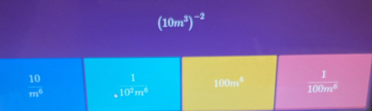 (10m^3)^-2