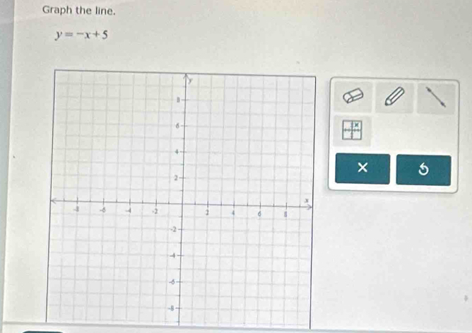 Graph the line.
y=-x+5
×