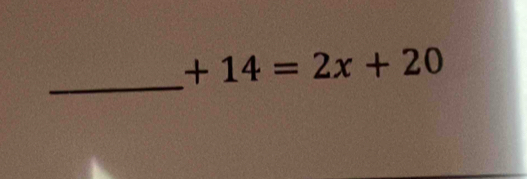 +14=2x+20