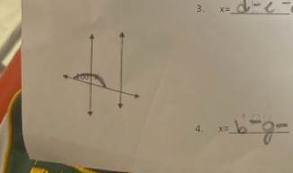 x= _
4. x= _