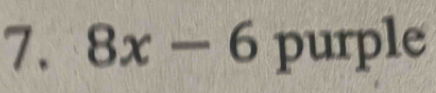 8x-6 purple