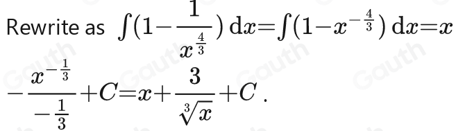 Rewrite as f(1- 1/x )dx=f(1-x- 1/x )dx=x
(-(-)(-))