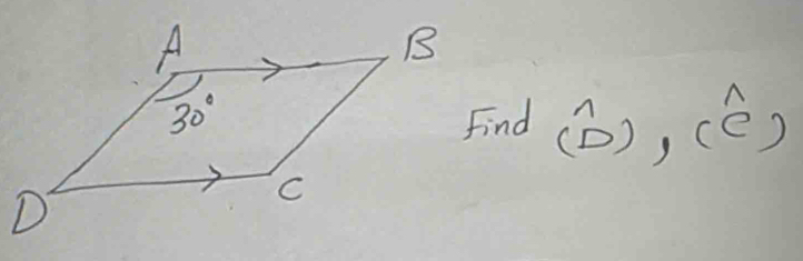 overset wedge  (D),( enclosecircle2