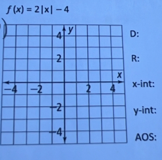 f(x)=2|x|-4
1 
-int: 
int: 
OS: