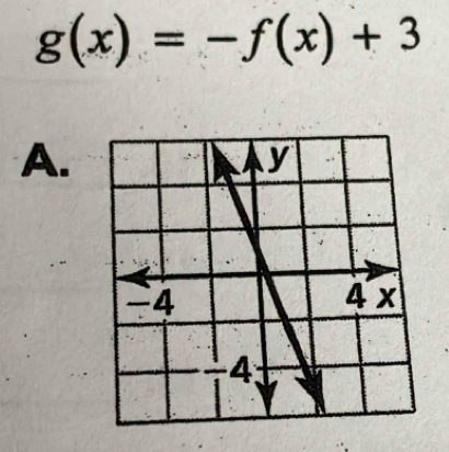 g(x)=-f(x)+3
A.