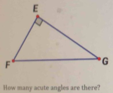 How many acute angles are there?