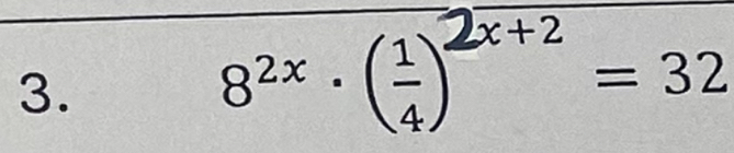 8²× · (−)²×+² = 32