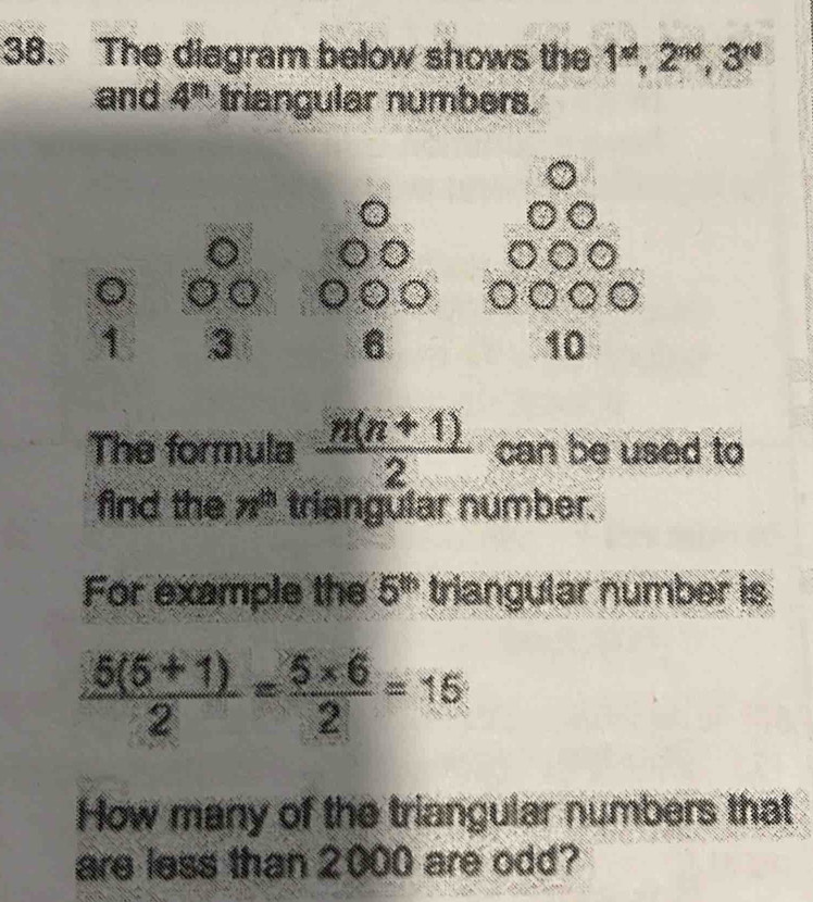 Solved: The diagram below shows the 1^(n,2'',30), 3^n and 4^(th ...