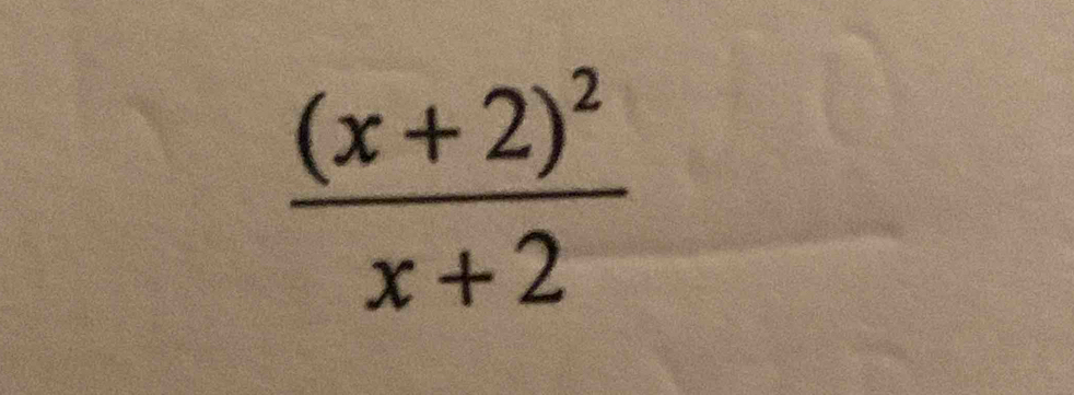 frac (x+2)^2x+2