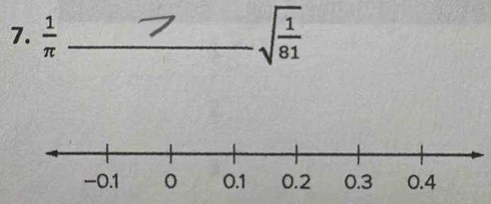  1/π   _
sqrt(frac 1)81