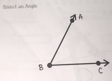 Bisect an Angle