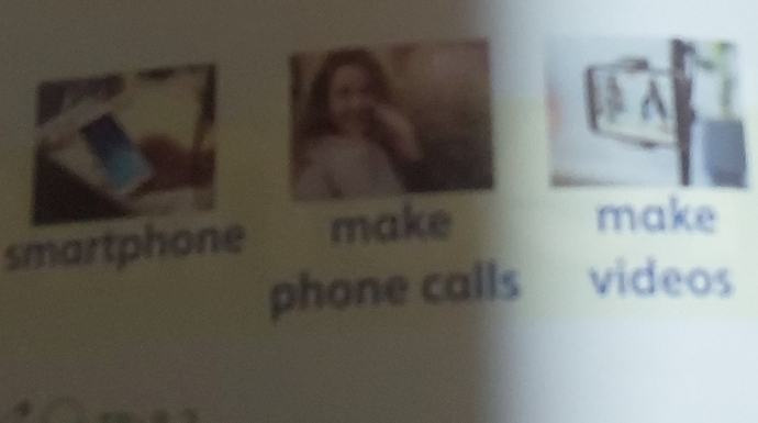 smartphone make 
make 
phone calls videos