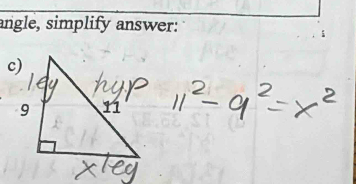 angle, simplify answer: