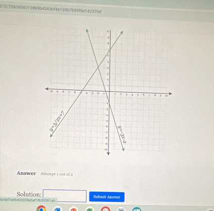 872/25639067/28b9b4363cf4e100b7b99f8e14237fef 
Answer Attempt 1 out of 2 
Solution: Submit Answer 
8b48f7e69403038e5ef1fb30361ab