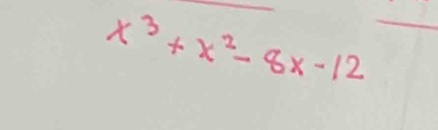 x^3+x^2-8x-12