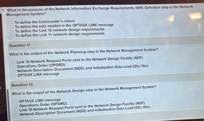 Solved: What is the purpose of the Network Information Exchange ...
