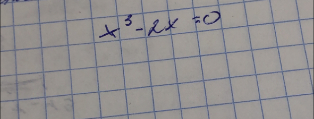 x^3-2x=0