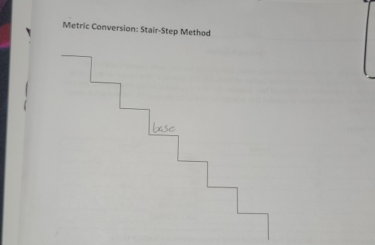 Solved: Metric Conversion: Stair-Step Method [Physics]