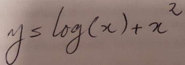 y≤ log (x)+x^2