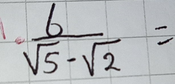  6/sqrt(5)-sqrt(2) =