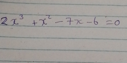 2x^3+x^2-7x-6=0