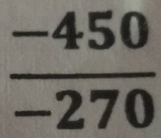  (-450)/-270 