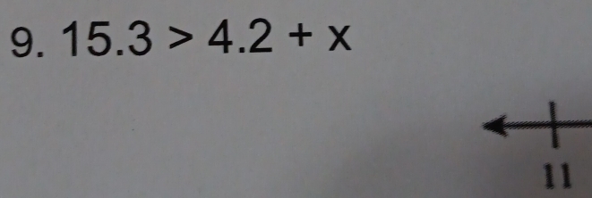 15.3>4.2+x